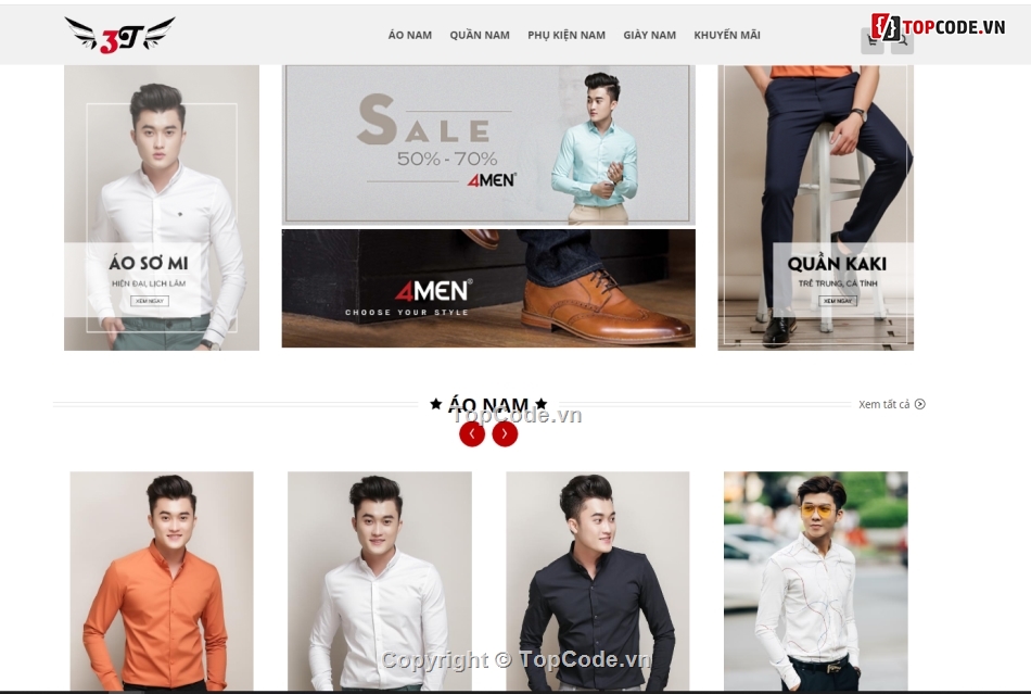 Đồ án web PHP,code đồ án web bán hàng bằng PHP,code bán áo quần,web bán quần áo,website thời trang,quần áo